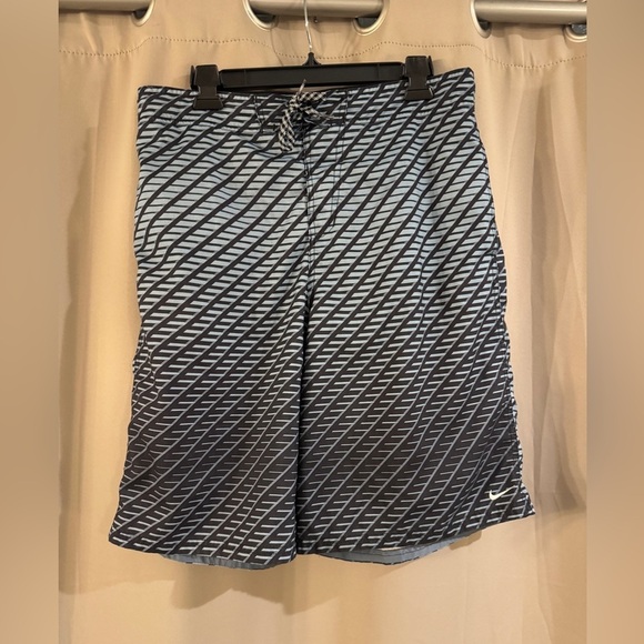 Nike Other - Nike Black  Striped Swimming Trunks